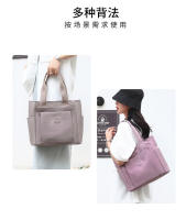 Bolso de mujer casual nuevo bolso de madre portátil de hombro de tela de nylon de color sólido informal de gran capacidad - details 2