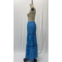 Falda estilo corrida de toros, lunares, vestido largo multicapa, suelto y con dobladillo grande - details 20
