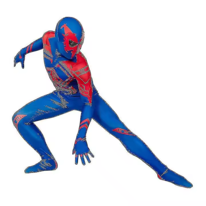 Traje de cosplay de Spiderman mono completo para fiesta de Halloween con máscara - 1