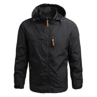 Chaqueta Táctica Para Hombre Impermeable Con Capucha Deportiva Militar De Tallas Europeas S-5XL Para Escalada En El Campo Chaqueta Externa Delgada - details 10
