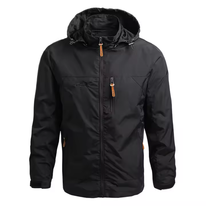 Chaqueta Táctica Para Hombre Impermeable Con Capucha Deportiva Militar De Tallas Europeas Para Escalada En El Campo Chaqueta Externa Delgada - 1
