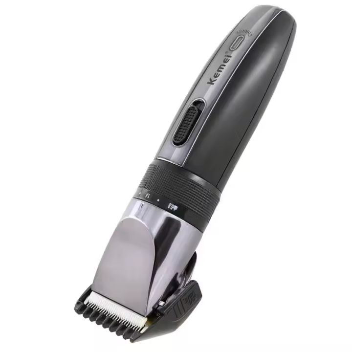 Kemei-cortadora de pelo eléctrica inalámbrica para bebé, máquina de corte de pelo Sideburn de bajo ruido, cortador de cerámica, 3 engranajes, KM-2171 - 1