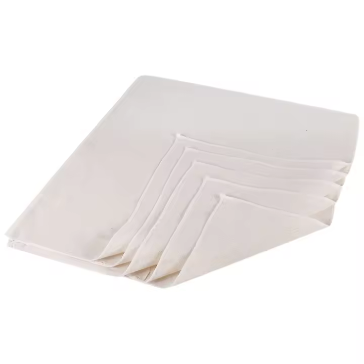 Paños de muselina para cocinar, paquete de 5 (50x50cm), sin blanquear, paños de algodón reutilizables y lavables para colar queso - 1