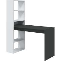 Estantería Reversible Mesa de Ordenador Blanco Artik y Roble Canadian Modelo Doble - details 11