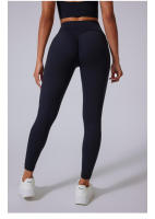 Pantalones deportivos con bolsillos dobles para mujer, ropa exterior ajustada, pantalones deportivos de cintura alta para yoga, fitness, caminar, nuevos - details 13