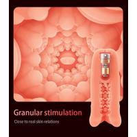 Embalaje privado Sexy automático masturbador masculino copa vibrador lengua lamiendo mamada Vagina real bolsillo coño juguete sexual Oral para hombres adultos Sexshop - details 4