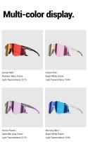 Gafas de Sol KAPVOE UV400 Lente Ultra Clara Padilla Ajustable Ligera Para Ciclistas y Corredores - details 14