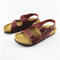 Sandalias de Cuero Premium Zapatillas de Plataforma Antideslizantes para Hombres y Mujeres - details 11