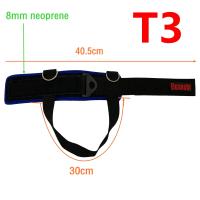 Correas Ajustables D-Ring para Gimnasio con Correa para Pies Cable Hine Fiess Accesorios para Ejercicios de Muslo y Glúteo - details 2