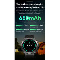 2025 deportes al aire libre resistencia gran capacidad 650 mAh nuevo reloj inteligente para hombres impermeable 100 + modo deportivo brújula Bluetooth llamada frecuencia cardíaca oxígeno en sangre fitness reloj inteligente para mujeres - details 12