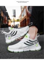 Zapatos deportivos para hombre, zapatillas informales ligeras y transpirables, zapatillas de correr negras de malla para exteriores, zapatillas deportivas para correr, tenis y caminar - details 18