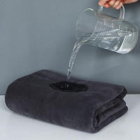 Toalla de baño grande y gruesa de microfibra, absorbente y de secado rápido para natación, Fitness, deportes, salón de belleza y playa - details 5