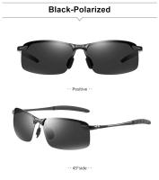 Gafas de sol fotocromáticas para hombre, gafas camaleón polarizadas, gafas de sol que cambian de color, visión diurna y nocturna, gafas de conducción, UV400 - details 38