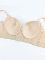 Sujetador liso sin costuras para mujer, ropa interior ligera, cómoda y transpirable, lavable a mano y lavable a máquina - details 4