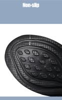 Nuevos zapatos para correr para hombre, zapatillas cálidas de invierno para hombre, zapatos antideslizantes transpirables para caminar para hombre, zapatos informales suaves con cordones, ligeros - details 4