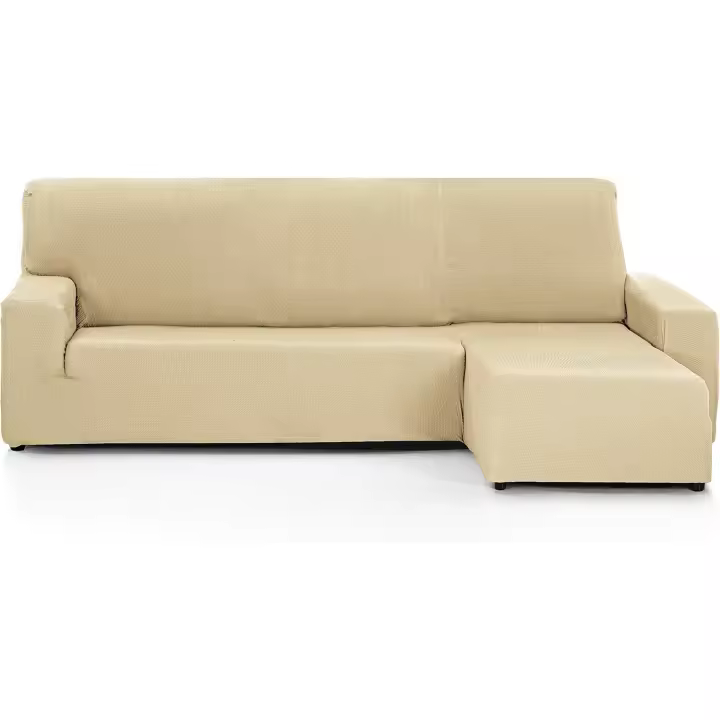 Martina Home Tunez Funda chaise longue Brazo corto izquierdo Gris (visto de frente) - 1