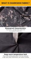 Uniforme, camuflaje negro, chaqueta impermeable. - details 3