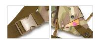 Bolsa de pecho para hombre, bolsa de almacenamiento táctica de camuflaje, billetera antirrobo para deportes al aire libre, bolsa para pistola de bicicleta, paquete informal para ciclismo - details 5