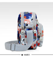 Nuevo bolso de tela de flores de hombro, bolso de mensajero informal de moda, mochila pequeña de compras - details 27