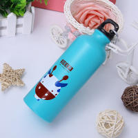 Termo portátil de 500ml para niños, botella de agua bonita para la escuela, frasco de vacío de animales encantadores para deportes al aire libre, Camping y senderismo - details 10