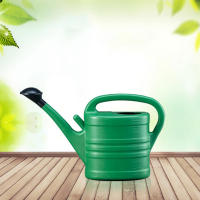 Regadera de plástico de 5L, regadera esencial para jardín, latas ligeras para interior y exterior - details 5
