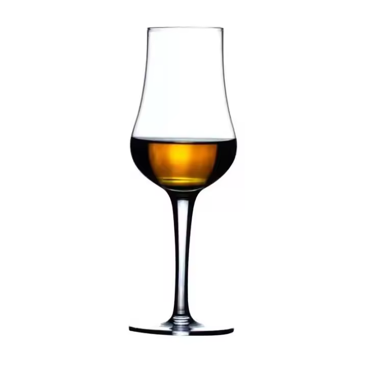 Copas de vino de 140ML, conjunto con caja de regalo para negocios, copa de cristal para whisky, champán, copa transparente de luz - 1