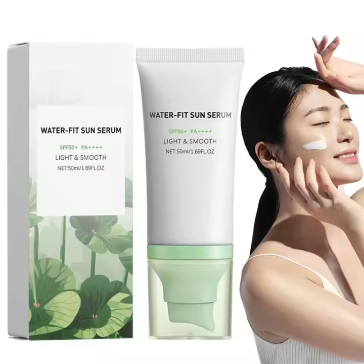 Centella-refrescante Control de aceite, protector solar de textura ligera, hidratante, bloqueador solar, esencia de planta pura, 50ml - 1