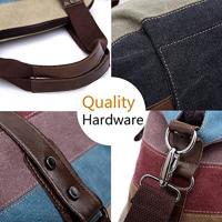 Bolso de hombro de lona multicolor para mujer, bolso de mano Hobos - details 3
