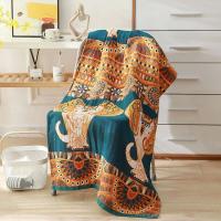 Nórdico 21 estilos Nuevos Bohemios ral impresión adulto suave gasa de algodón absorbente Toalla de baño de playa accesorios de baño 80 × 160 CM - details 17
