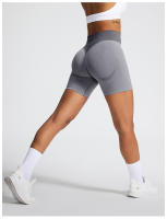 Nuevos pantalones de yoga ajustados de melocotón para el verano, pantalones de fitness para mujeres que levantan el trasero, pantalones cortos de yoga deportivos sin costuras - details 15