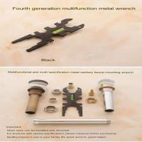 Manguera de ducha, llave para grifo de reparación, manguera de plástico de acero con alto contenido de carbono, llave de instalación, aflojador ajustable - details 12