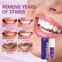 Pasta de dientes morada para blanquear los dientes, pasta de dientes blanqueadora morada para adultos, gel quitamanchas de dientes - Blanqueador de dientes adecuado para fumar, café y eliminar piedras dentales - details 5