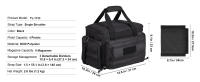 SucceBuy Range Bag para pistolas - Almacenamiento táctico de armas con bolsas y cargadores extraíbles, para caza al aire libre - details 6