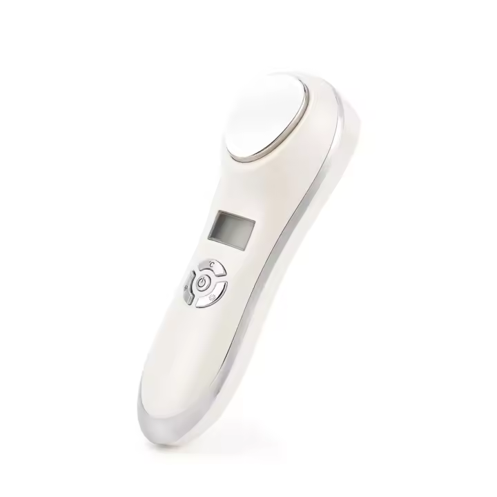 Martillo frío caliente portátil, dispositivo de belleza, crioterapia ultrasónica, estiramiento de la piel, masajeador de vibrac - 1