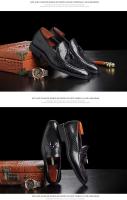 2022- Zapatos formales vietnamitas informales de cuero caliente de uso diario profesional de oficina con diseño de cocodrilo español - details 4