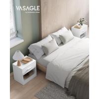Mesa de Noche de Juego de 2 Diseño de Cajón Abierto Ideal para Dormitorio, Sala de Estar - details 28