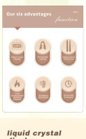 Láser 3 en 1 Interchangeable Irón de Cabello para Estilo Rápido Calentamiento Barro de Cerámica Apto para Todo Tipo de Cabello Fabricado en China - details 1