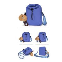 Bolsa cruzada para botella de agua de estilo coreano, bolsa portátil impermeable para botella de agua, bolsa para teléfono móvil con cordón de nailon y parte superior abierta - details 5