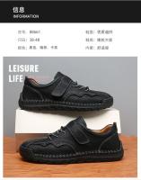 Nuevos zapatos transpirables antideslizantes de lujo a la moda, zapatos versátiles de ocio para hombres, zapatos ligeros y cómodos para caminar - details 4