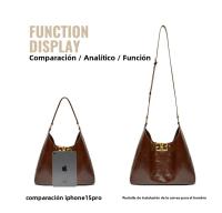 Bolso de cuero de vaca de primera capa, bolso de hombro portátil de gran capacidad - details 7