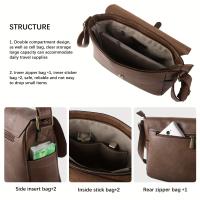 Bolso de mujer estilo vaquero occidental, bolso cruzado vintage de moda europea y americana, bolso de hombro informal de moda para ir al trabajo. - details 4