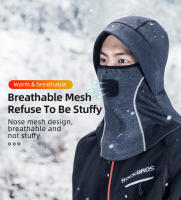 Máscara de Esquí ROCKBROS para Invierno con Forro de Lana Térmica Cubierta Completa para Snowboard y Ciclismo al Aire Libre Resistente al Viento Material de Poliéster Cuidado de la Gorra Lavable en Máquina - details 19