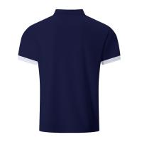 Camiseta polo casual de manga corta para hombre, con botones en la solapa, de color sólido, para uso diario. - details 4