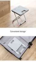 Taburete plegable portátil multifuncional para el hogar, silla de ducha de plástico para baño, ahorro de espacio, fácil almacenamiento - details 1