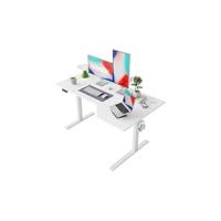 Escritorio Regulable en Altura con 2 cajones, 120 x 60 cm Escritorio Estable Eléctrico Regulable en Altura, Escritorio ergonómico de bipedestación Escritorio para Ordenador, Marrón Claro - details 7