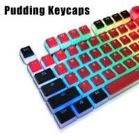 Teclas PBT de doble disparo retroiluminadas para teclado mecánico Cherry MX Gateron, teclas de perfil OEM, color negro y rojo, 108 - details 0