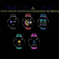 Reloj inteligente deportivo para hombres: pantalla redonda, podómetro, notificaciones, monitor de frecuencia cardíaca y sueño. - details 1