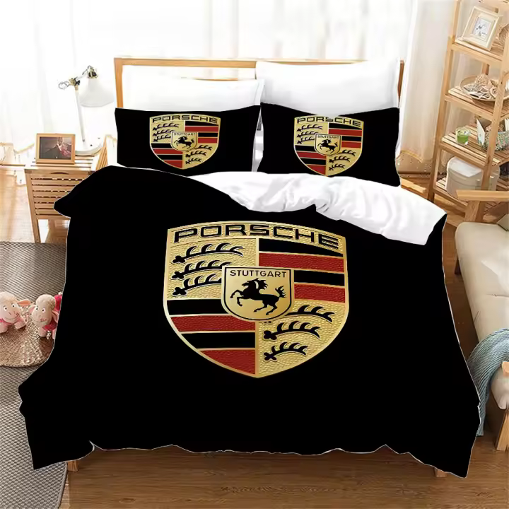 Conjunto de Ropa de Cama Digital 3D Impresa Tamaño Twin Juego de Almohada de Comodidad - 1