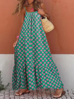 Vestido Boho Largo sin Mangas Vestido de Playa Bohemio para Mujer en Verano - details 14