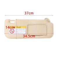 Reemplace la funda del asiento del conductor, el parabrisas del automóvil, la visera y el espejo retrovisor interior. - details 2